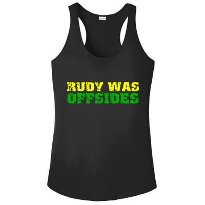 Rudy Was Offsides Ladies PosiCharge Competitor Racerback Tank