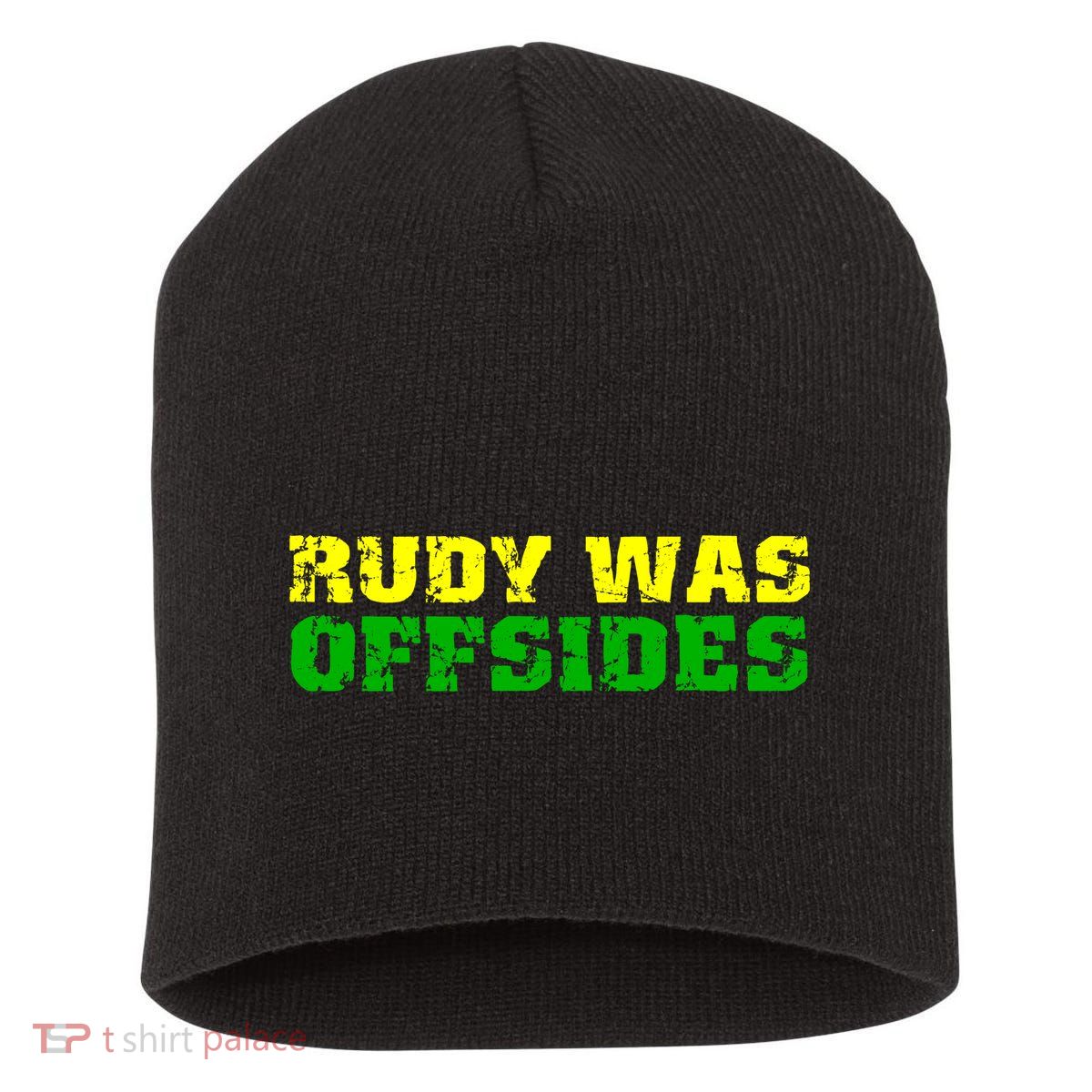 Rudy Was Offsides Short Acrylic Beanie