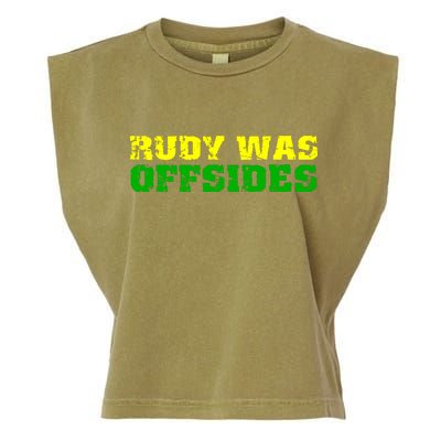 Rudy Was Offsides Garment-Dyed Women's Muscle Tee