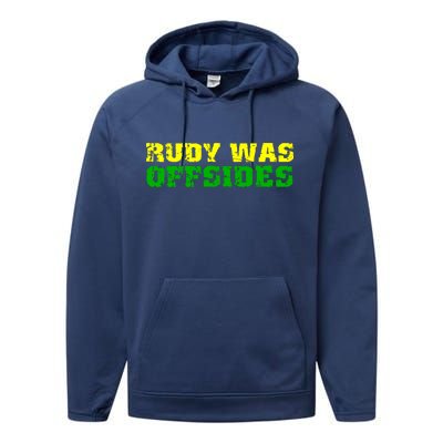 Rudy Was Offsides Performance Fleece Hoodie