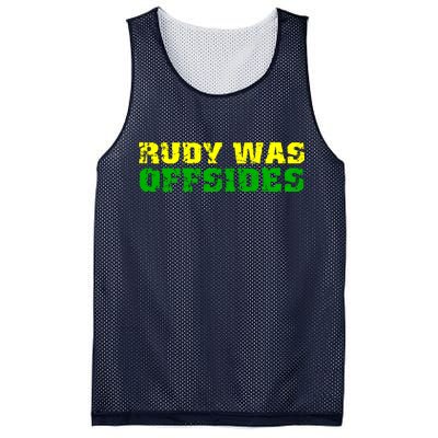 Rudy Was Offsides Mesh Reversible Basketball Jersey Tank