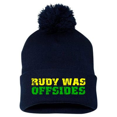 Rudy Was Offsides Pom Pom 12in Knit Beanie