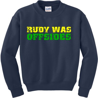 Rudy Was Offsides Kids Sweatshirt