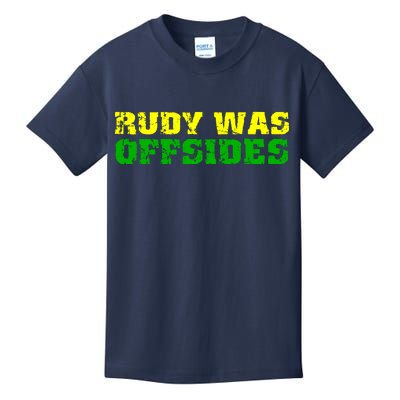 Rudy Was Offsides Kids T-Shirt