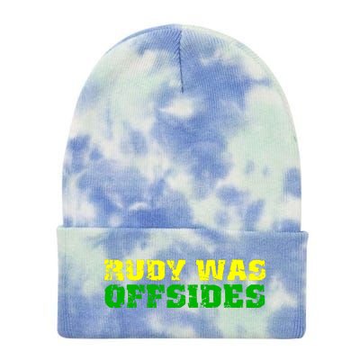 Rudy Was Offsides Tie Dye 12in Knit Beanie