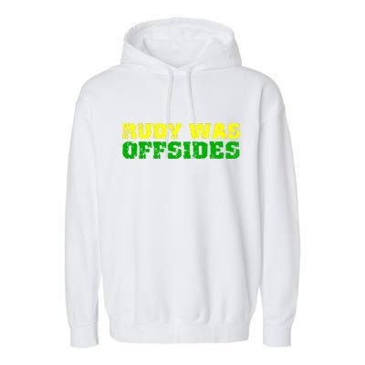 Rudy Was Offsides Garment-Dyed Fleece Hoodie