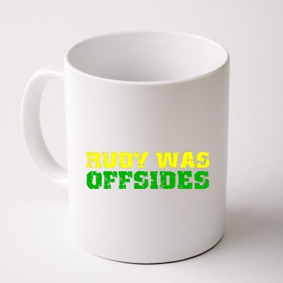 Rudy Was Offsides Coffee Mug