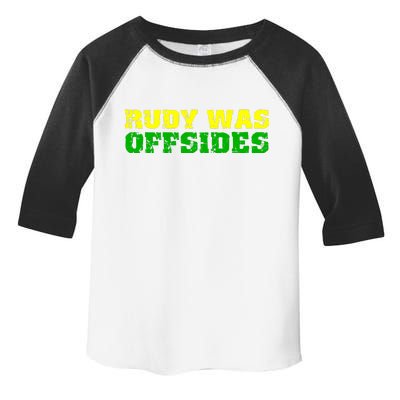 Rudy Was Offsides Toddler Fine Jersey T-Shirt