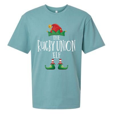 Rugby Union Elf Family Matching Pajamas Group Christmas Gift Sueded Cloud Jersey T-Shirt