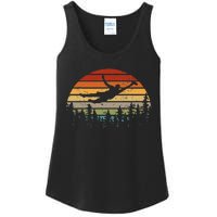 Retro Ultimate Frisbee Player Men Women Vintage Flying Disc Ladies Essential Tank