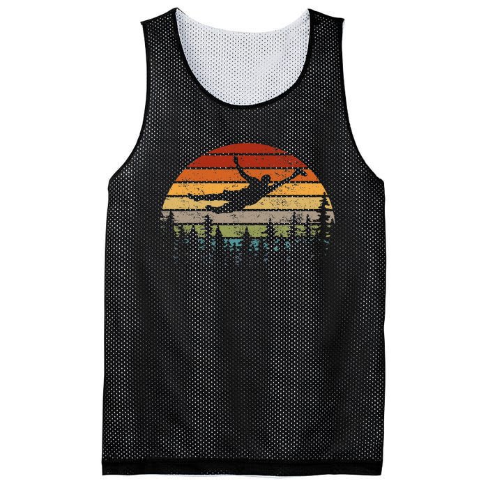 Retro Ultimate Frisbee Player Mesh Reversible Basketball Jersey Tank