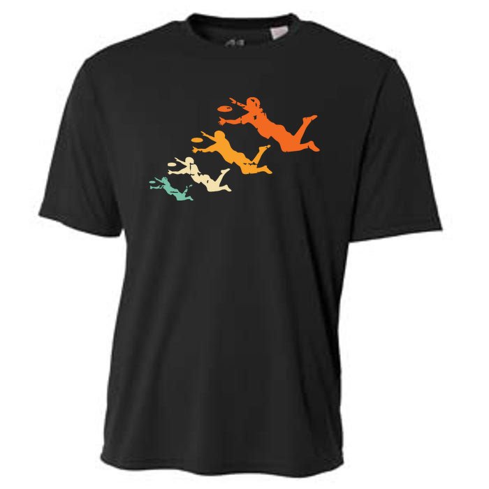 Retro Ultimate Frisbee Player Vintage Disc Ultimate Frisbee Cooling Performance Crew T-Shirt