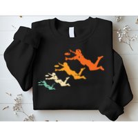 Retro Ultimate Frisbee Player Vintage Disc Ultimate Frisbee Sweatshirt
