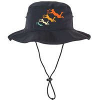 Retro Ultimate Frisbee Player Vintage Disc Ultimate Frisbee Bucket Hat