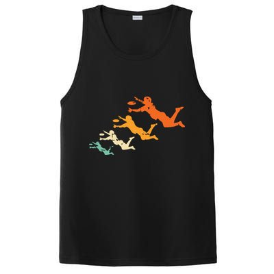 Retro Ultimate Frisbee Player Vintage Disc Ultimate Frisbee PosiCharge Competitor Tank