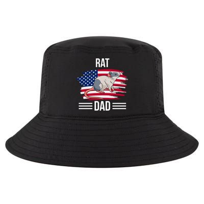 Rodent Us Flag 4th Of July Father's Day Rat Dad Gift Cool Comfort Performance Bucket Hat