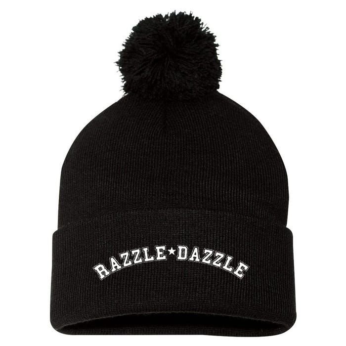 Razzledazzle Unique Funny Obscure Fun Weird Ol Old Fun Word Pom Pom 12in Knit Beanie