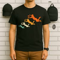 Retro Ultimate Frisbee Player Vintage Disc Ultimate Frisbee T-Shirt