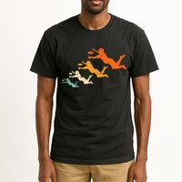 Retro Ultimate Frisbee Player Vintage Disc Ultimate Frisbee Tall T-Shirt