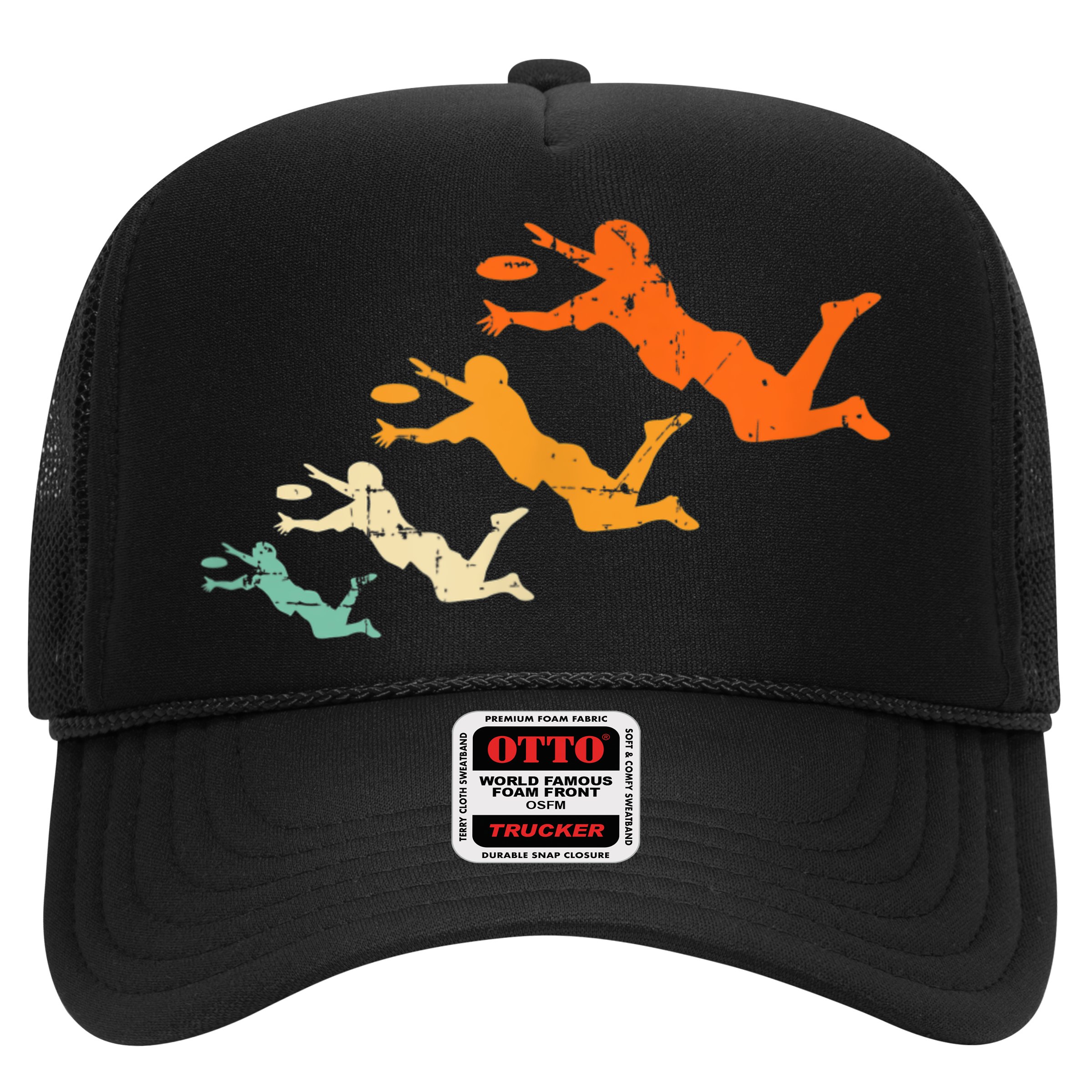 Retro Ultimate Frisbee Player Vintage Disc Ultimate Frisbee Hat