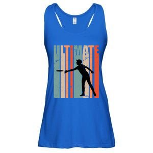 Retro Ultimate Frisbee Gift Ladies Essential Flowy Tank