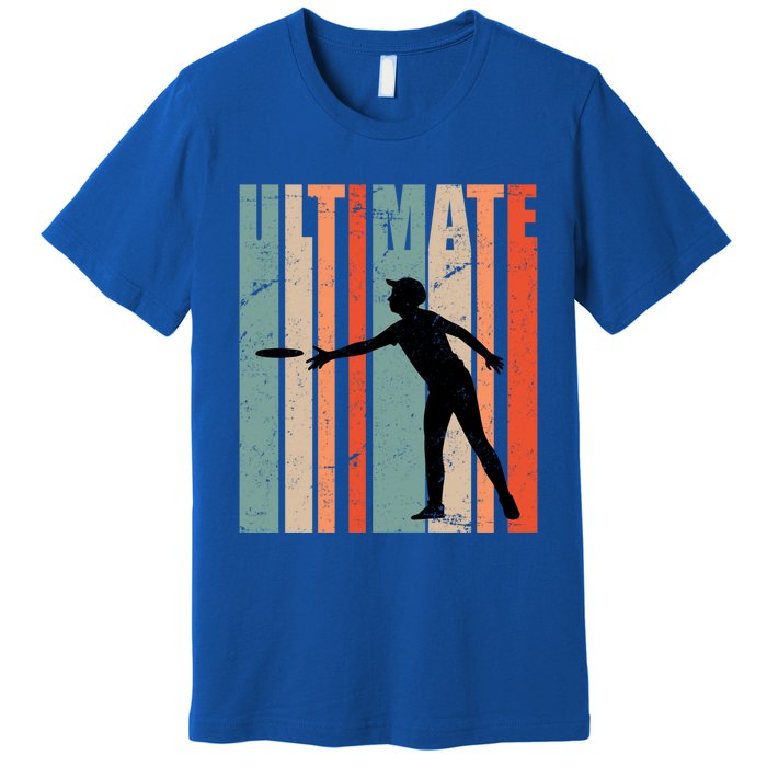 Retro Ultimate Frisbee Gift Premium T-Shirt