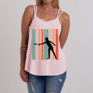 Retro Ultimate Frisbee Gift Women's Strappy Tank