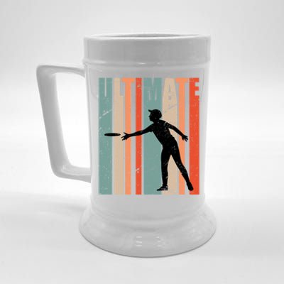 Retro Ultimate Frisbee Gift Beer Stein