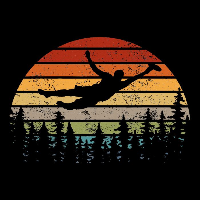 Retro Ultimate Frisbee Player Vintage Flying Disc Bag