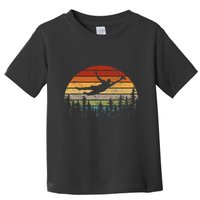 Retro Ultimate Frisbee Player Vintage Flying Disc Toddler T-Shirt