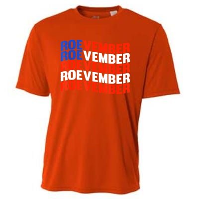 ROEVEMBER US FLAG Roe Vember Roe November Pro Roe Choice Cooling Performance Crew T-Shirt