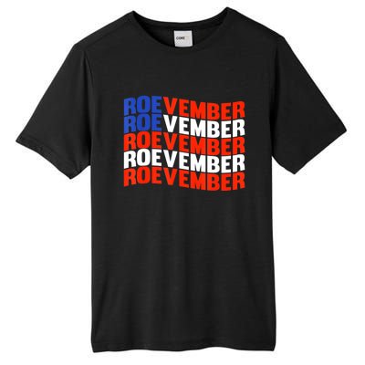 ROEVEMBER US FLAG Roe Vember Roe November Pro Roe Choice Tall Fusion ChromaSoft Performance T-Shirt