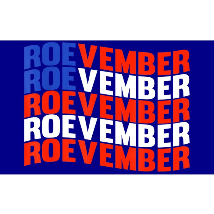 ROEVEMBER US FLAG Roe Vember Roe November Pro Roe Choice Bumper Sticker