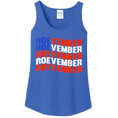 ROEVEMBER US FLAG Roe Vember Roe November Pro Roe Choice Ladies Essential Tank