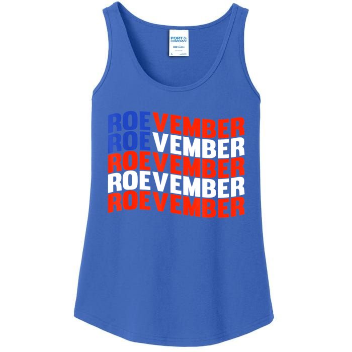 ROEVEMBER US FLAG Roe Vember Roe November Pro Roe Choice Ladies Essential Tank