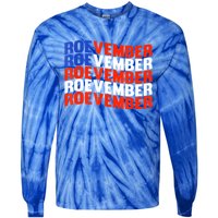 ROEVEMBER US FLAG Roe Vember Roe November Pro Roe Choice Tie-Dye Long Sleeve Shirt