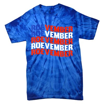 ROEVEMBER US FLAG Roe Vember Roe November Pro Roe Choice Tie-Dye T-Shirt