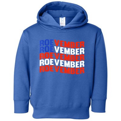 ROEVEMBER US FLAG Roe Vember Roe November Pro Roe Choice Toddler Hoodie