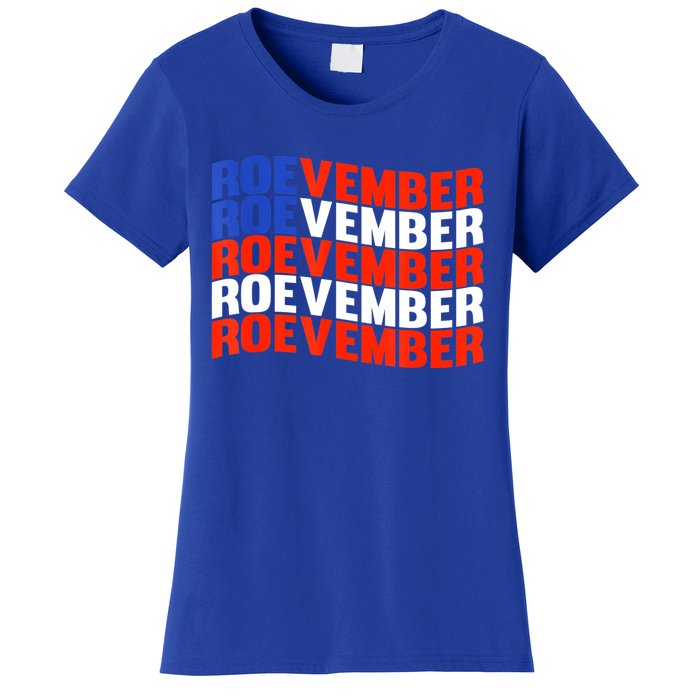 ROEVEMBER US FLAG Roe Vember Roe November Pro Roe Choice Women's T-Shirt