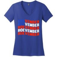 ROEVEMBER US FLAG Roe Vember Roe November Pro Roe Choice Women's V-Neck T-Shirt