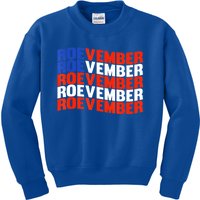 ROEVEMBER US FLAG Roe Vember Roe November Pro Roe Choice Kids Sweatshirt