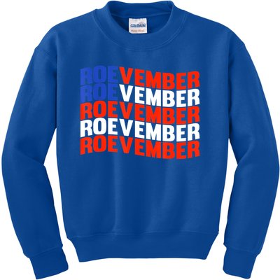 ROEVEMBER US FLAG Roe Vember Roe November Pro Roe Choice Kids Sweatshirt