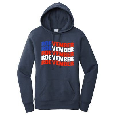 ROEVEMBER US FLAG Roe Vember Roe November Pro Roe Choice Women's Pullover Hoodie