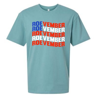 ROEVEMBER US FLAG Roe Vember Roe November Pro Roe Choice Sueded Cloud Jersey T-Shirt