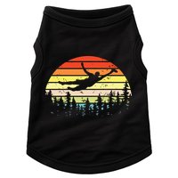 Retro Ultimate Frisbee Player Vintage Flying Disc Doggie Tank