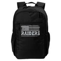 Raiders Us Flag Daily Commute Backpack