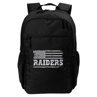 Raiders Us Flag Daily Commute Backpack