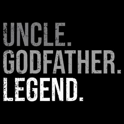 retro Uncle Godfather Legend Best Godfather T-Shirt