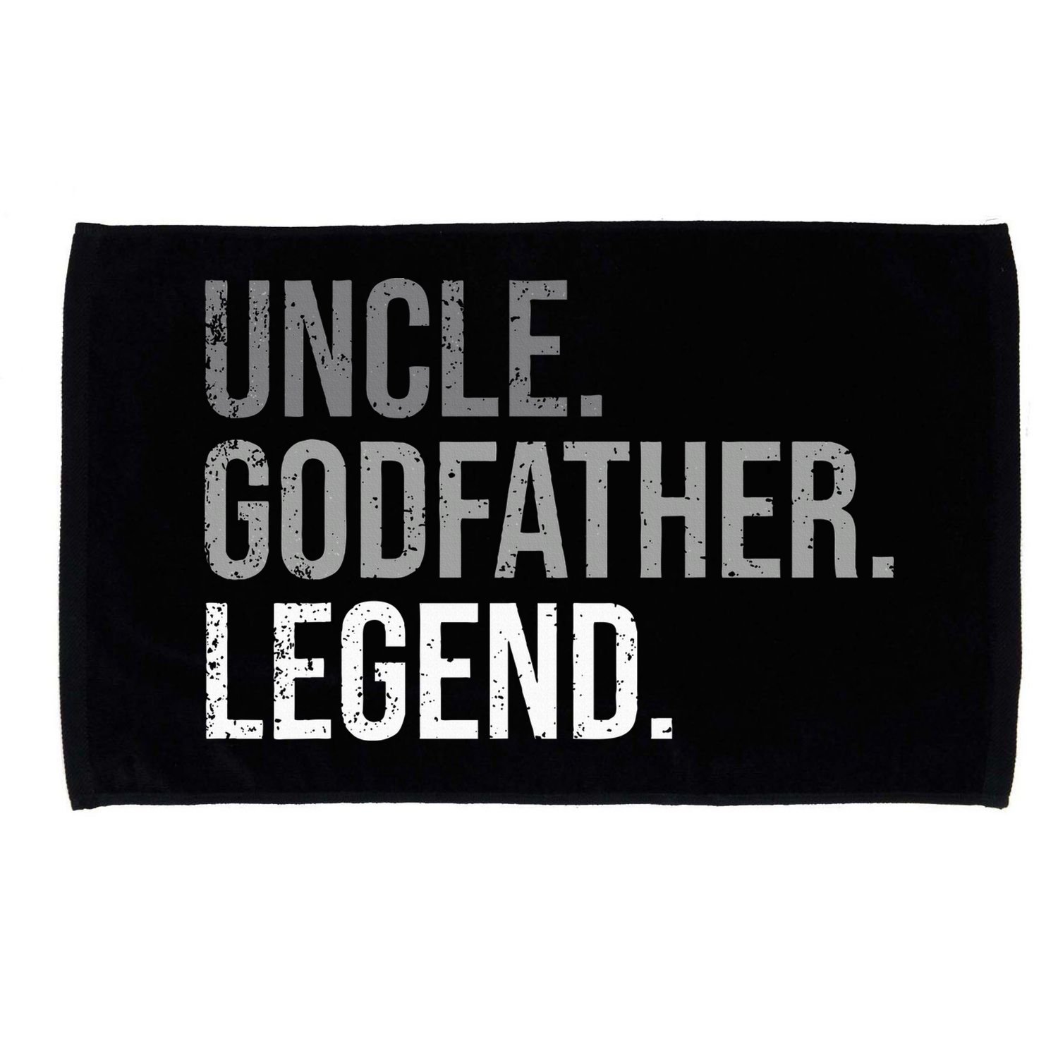 retro Uncle Godfather Legend Best Godfather Microfiber Hand Towel