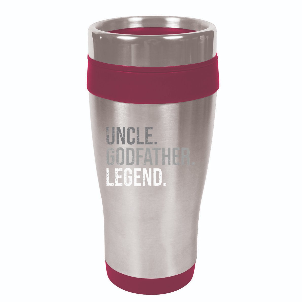 retro Uncle Godfather Legend Best Godfather 16oz Travel Tumbler